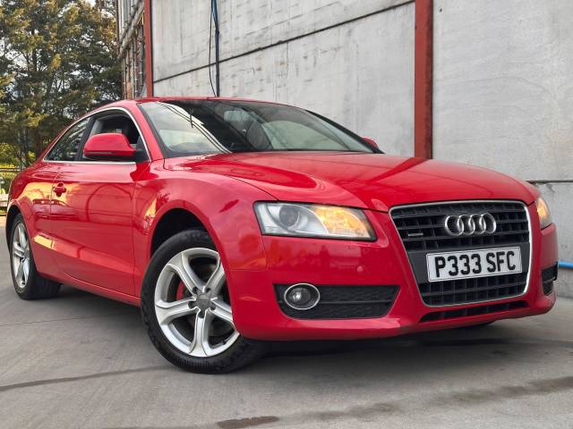 Audi A5 2.0T FSI Quattro 2dr Coupe Petrol RED