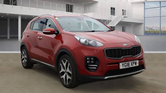 Kia Sportage 1.6T GDi GT-Line 5dr Estate Petrol RED