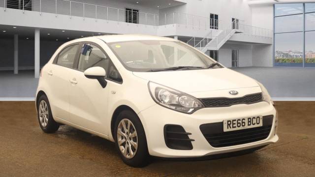 Kia Rio 1.25 1 Air 5dr Hatchback Petrol WHITE