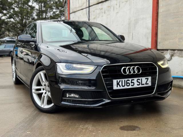Audi A4 2.0 TDI 190 S Line 4dr Multitronic [Nav] Saloon Diesel BLACK